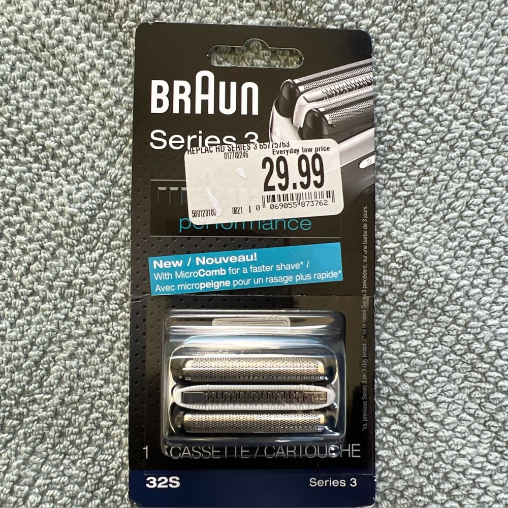 BRAUN 32S Replacement Foil Head Cutter Blades